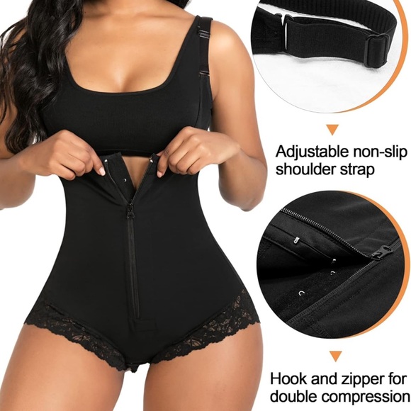 SHAPERX Shapewear for Women Tummy Control, size medium, black - Picture 9 of 10